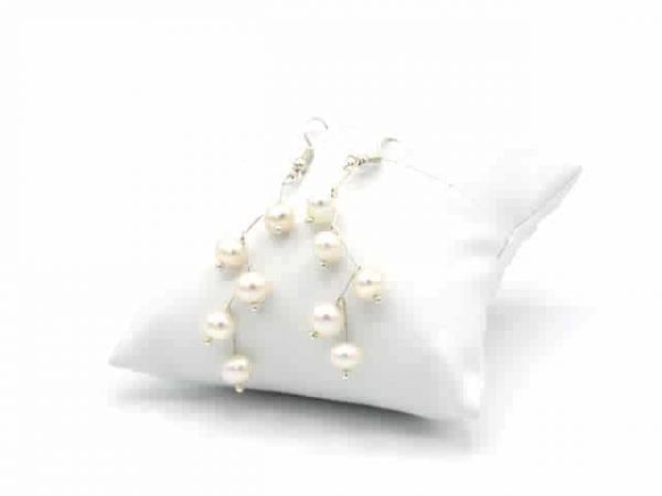 orecchini perle di fiume